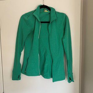 Green Lucy workout sweatshirt